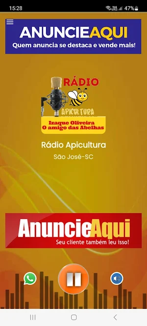 Rádio Apicultura Screenshot 2