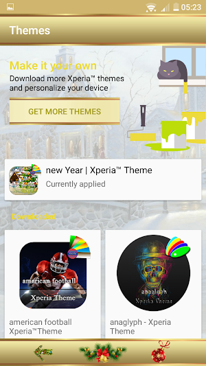 new Year | Xperia™ Theme Screenshot 3