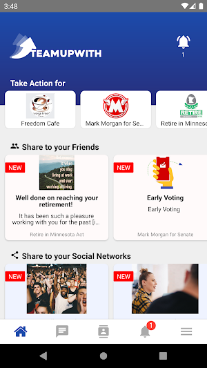 TeamUpWith Screenshot 0