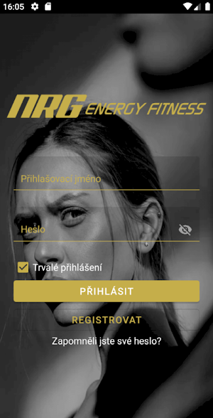 Energy Fitness App Screenshot 0