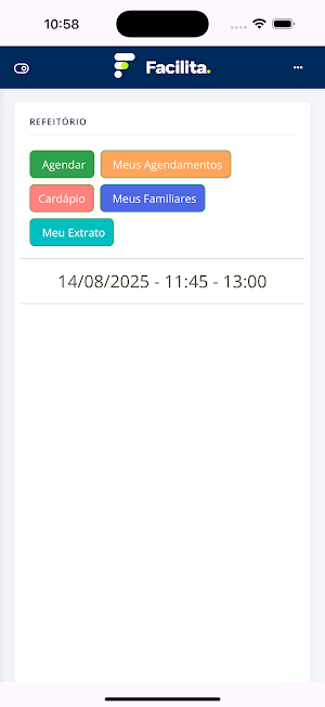 Facilita USeB Screenshot 2