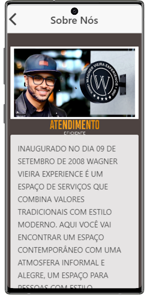 Wagner Vieira Experience Screenshot 1