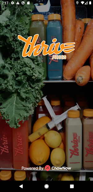 Thrive Juices Screenshot 0