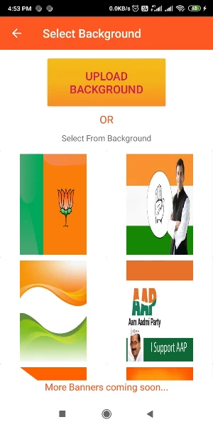 Political Banner - जन्मदिन तथा चुनाव प्रचार बैनर Screenshot 3