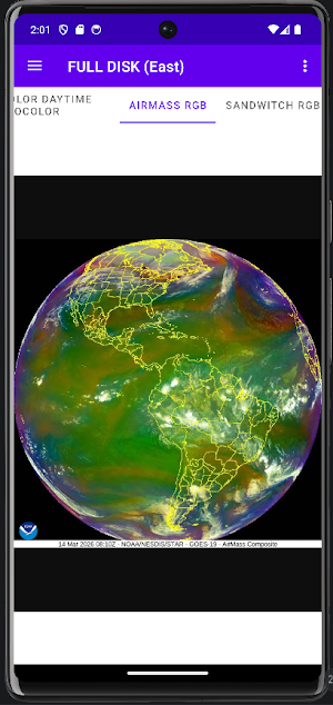 Satellite Weather USA Screenshot 0