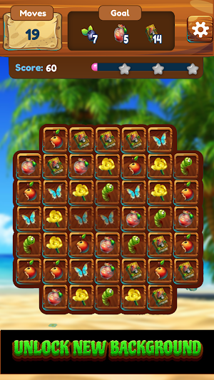 Jungle Match 3D Puzzle Game Screenshot 2