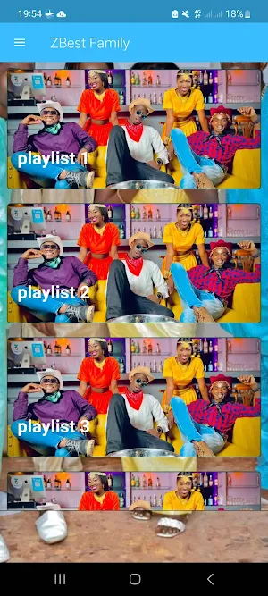 les chansons de zbest familly Screenshot 0