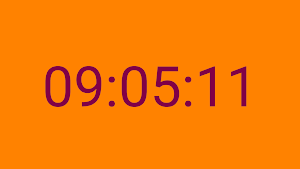 Simple Digital Clock Screenshot 3