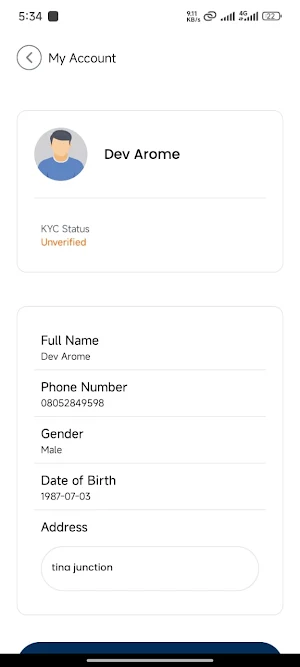 RoadRunner Mobility Finance Screenshot 1