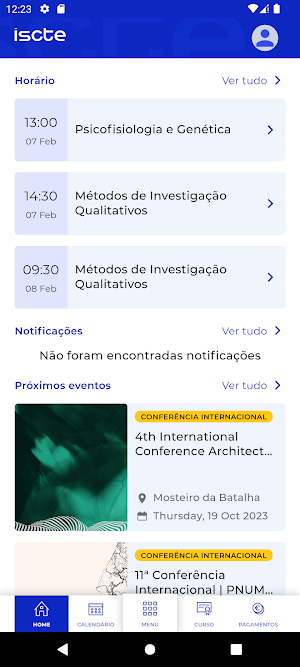 Iscte Screenshot 1