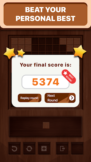 Wood Block - Puzzle game Screenshot 3