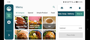 Optimy Sub Pos - Waiter App Screenshot 2