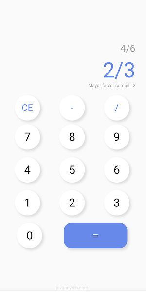 Simplificar Fracciones Screenshot 1