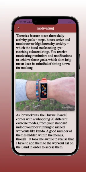 Huawei Band 6 Watch help Screenshot 2