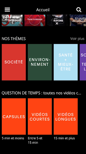 Savoir média Screenshot 1
