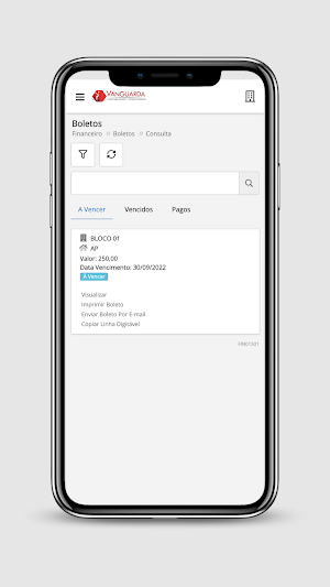Vanguarda Administradora Screenshot 2