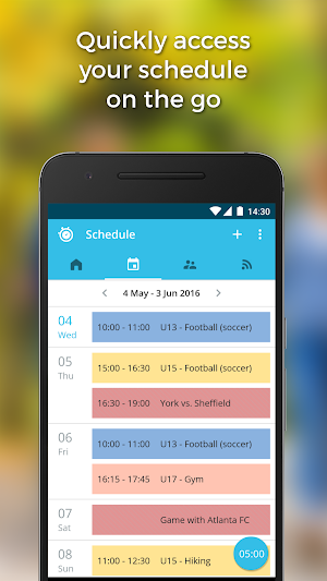 Sportlyzer Coach Diary Screenshot 1
