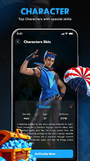 FFF Skin Tool, Get Diamond Screenshot 2