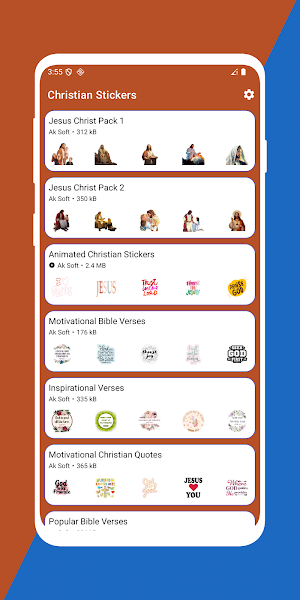 Christian Stickers Screenshot 1