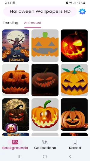 Halloween Wallpapers HD Screenshot 3