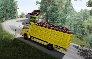 Mod Truck Sawit Muatan Tumpah Screenshot 3