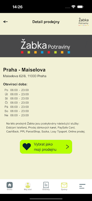 Moje Žabka Screenshot 3