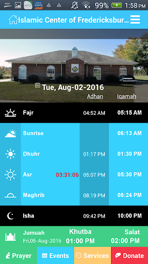 ICF Masjid Screenshot 1