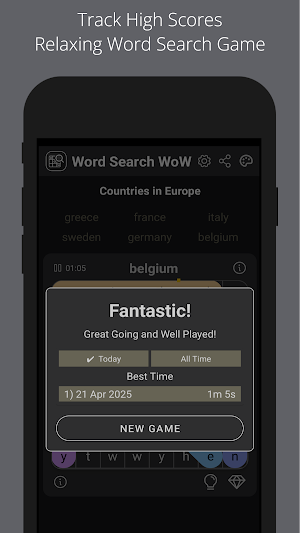 Word Search WoW The Clean One Screenshot 3