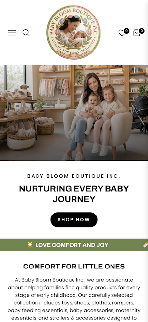 Baby Bloom Boutique Screenshot 0