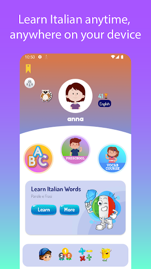 Italian For Kids And Beginners Screenshot 0