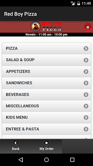 Red Boy Pizza Screenshot 0