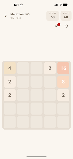 Pastel 2048 - Number Merge Screenshot 2