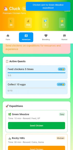 Nest Cluck Quest Screenshot 3