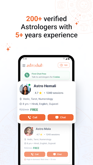 AstroChat.com Screenshot 1