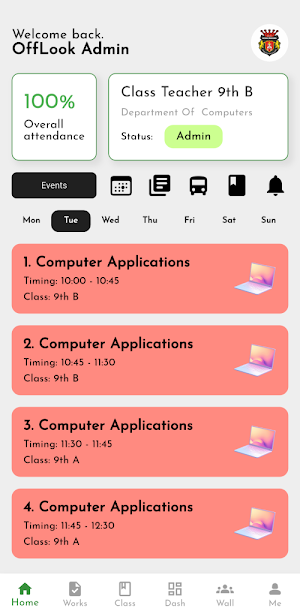 National Pride School App Screenshot 2