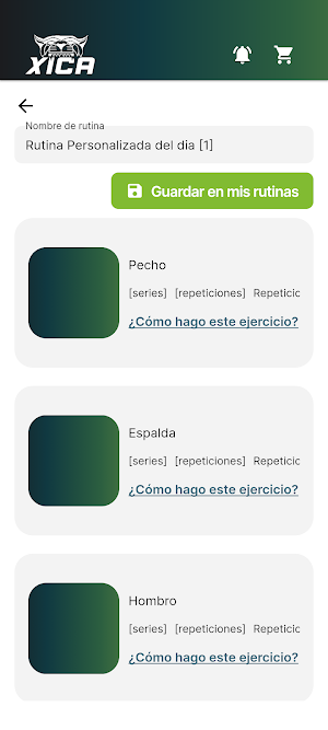 Xica Gym Center Screenshot 3