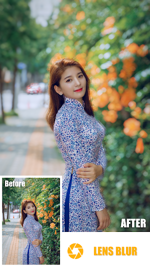 Auto blur background - blur image like DSLR Screenshot 0