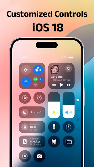 Control Center iOS 17 Screenshot 2