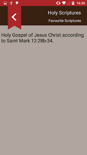 Gospel of the day - Holy Bible Screenshot 3