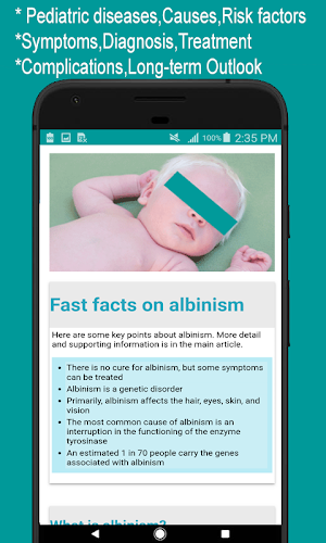 Pediatric Disease and Treatment Screenshot 2