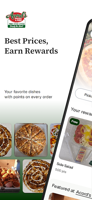 Acord's Pizza & Subs Screenshot 0