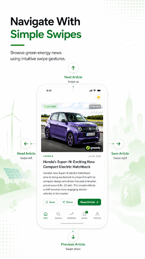 Greenly: 1-Minute Green News Screenshot 2