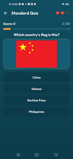 Flag Quiz: Country Flag Quiz Screenshot 2