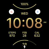 Sporty Beauty Sand Watch Face