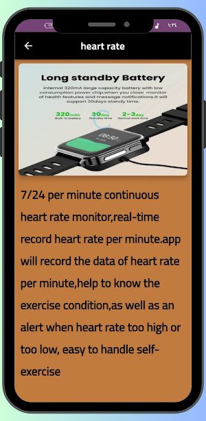 Veepoo Smart Watch Guide Screenshot 2