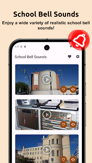 School Bell Sounds: Ringtone Screenshot 0