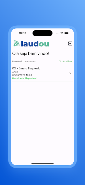 Laudou Resultados de Exame Screenshot 1