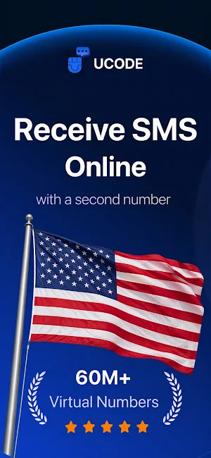 UCODE: Virtual Number for SMS Screenshot 0