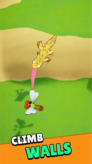 Lizard vs Bugs Screenshot 1