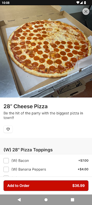 The Corner Crust Pizza & Brew Screenshot 2